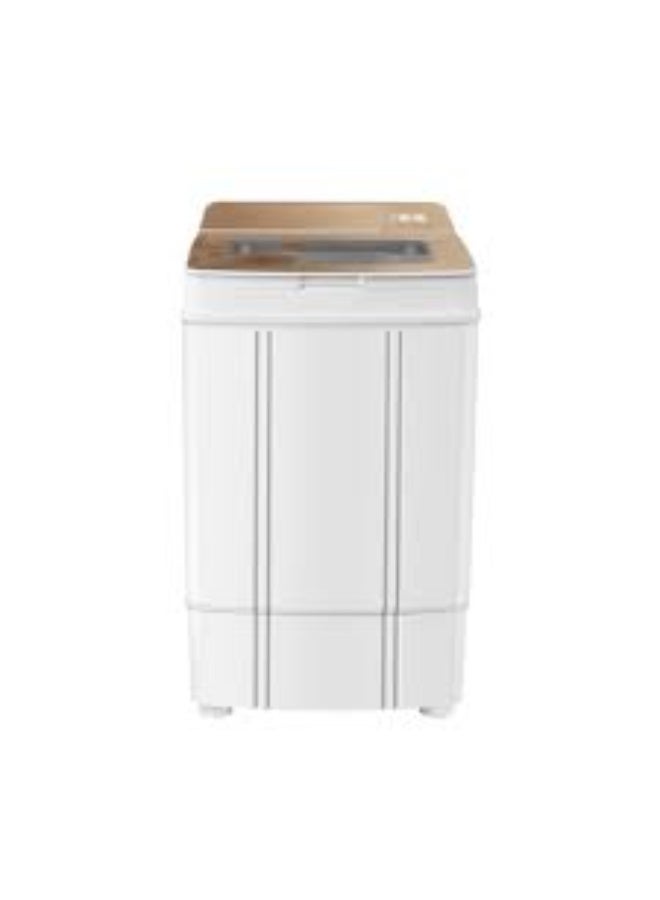 Castle CWM-1450G Baby Washing Machine, 4 Kg, Single Tub, Top Load - glass door
